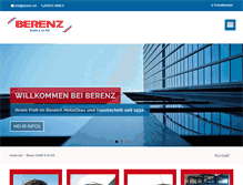 Tablet Screenshot of berenz.net